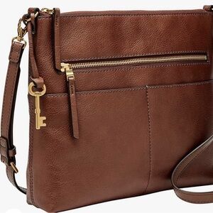 Fossil Fiona large leather crossbody